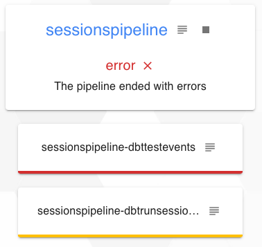 datatask pipeline error